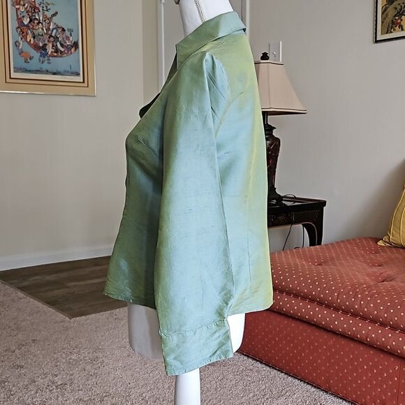 Vintage Worthington 100% silk blouse - Picture 5 of 10